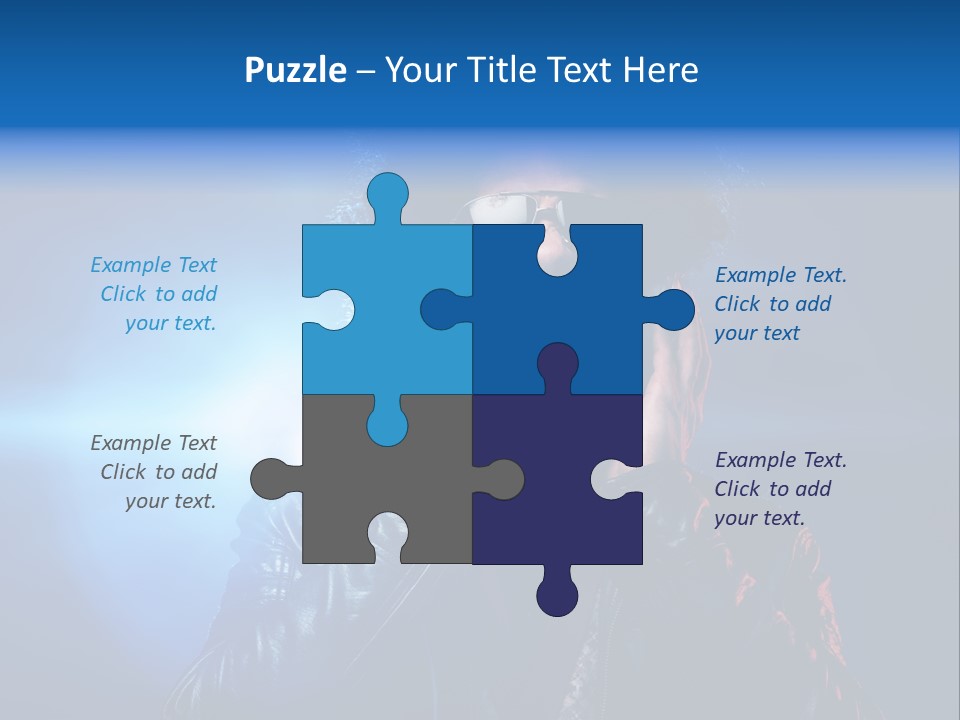 Vinyl Man Singing PowerPoint Template