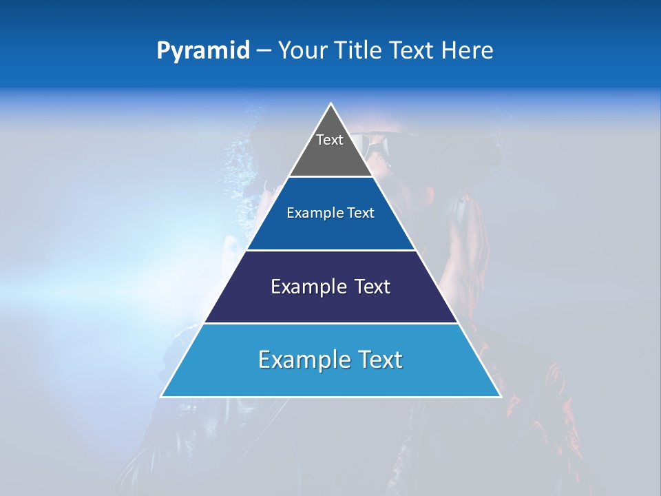 Vinyl Man Singing PowerPoint Template