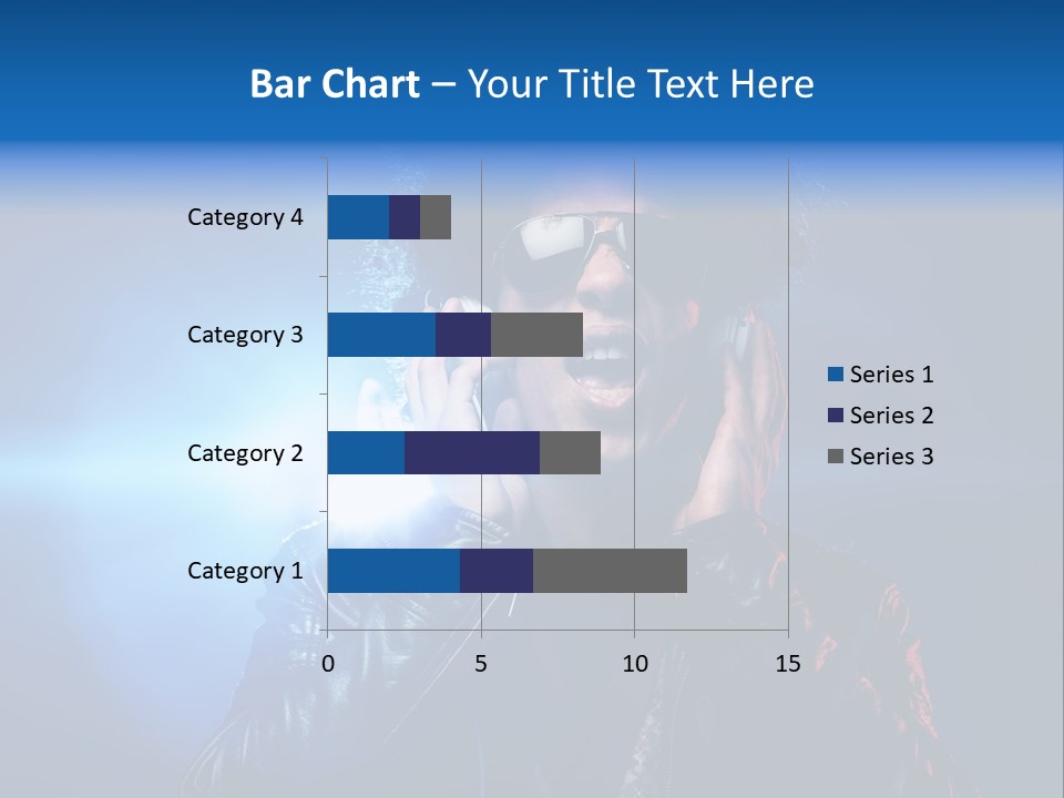 Vinyl Man Singing PowerPoint Template