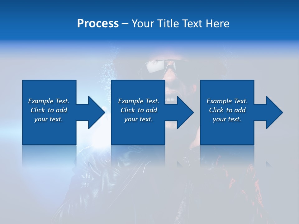 Vinyl Man Singing PowerPoint Template