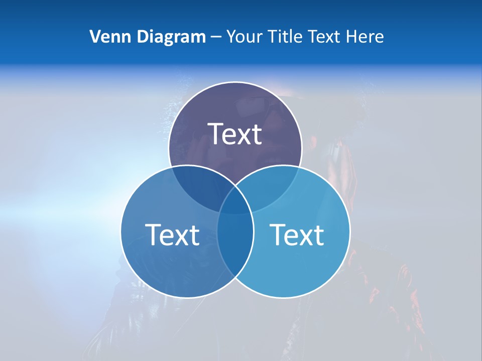 Vinyl Man Singing PowerPoint Template