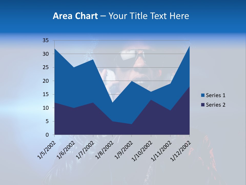 Vinyl Man Singing PowerPoint Template
