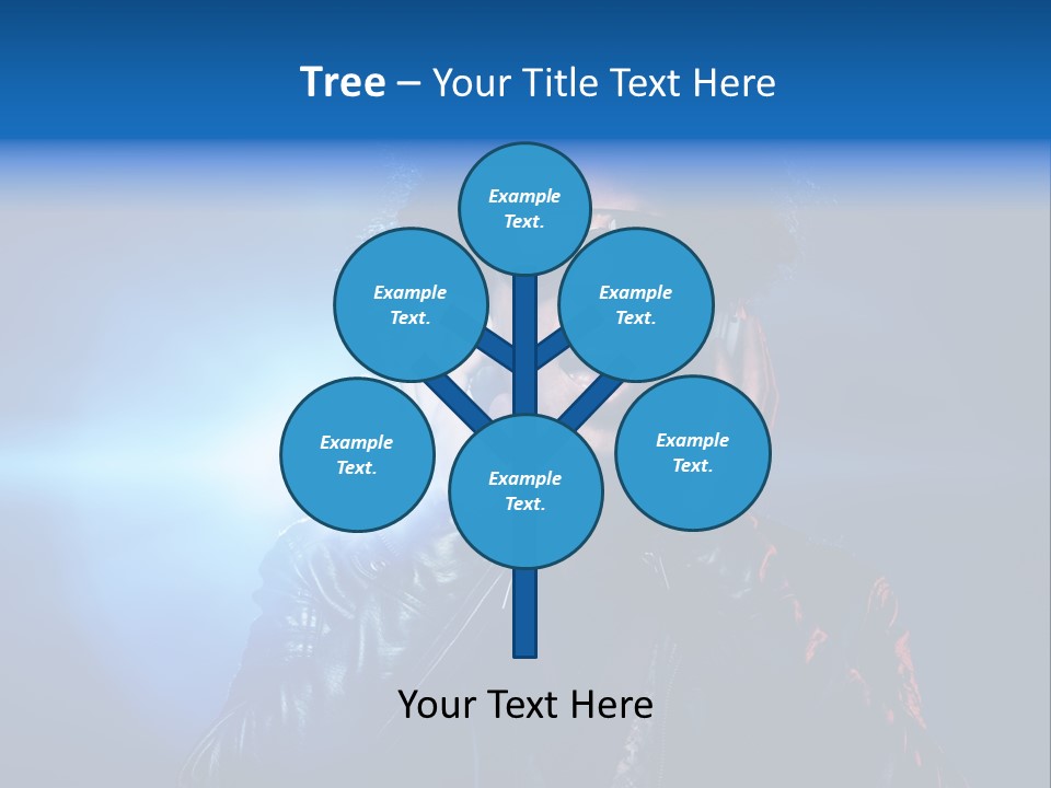 Vinyl Man Singing PowerPoint Template