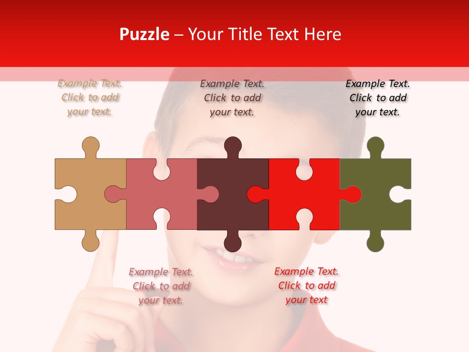 Happiness Handsome Cute PowerPoint Template