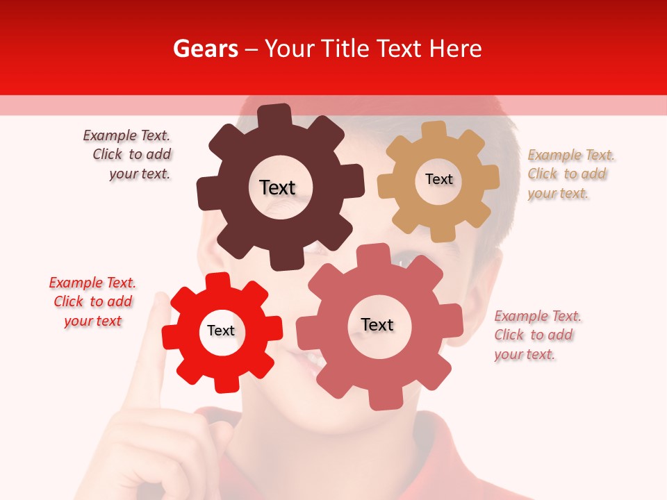 Happiness Handsome Cute PowerPoint Template