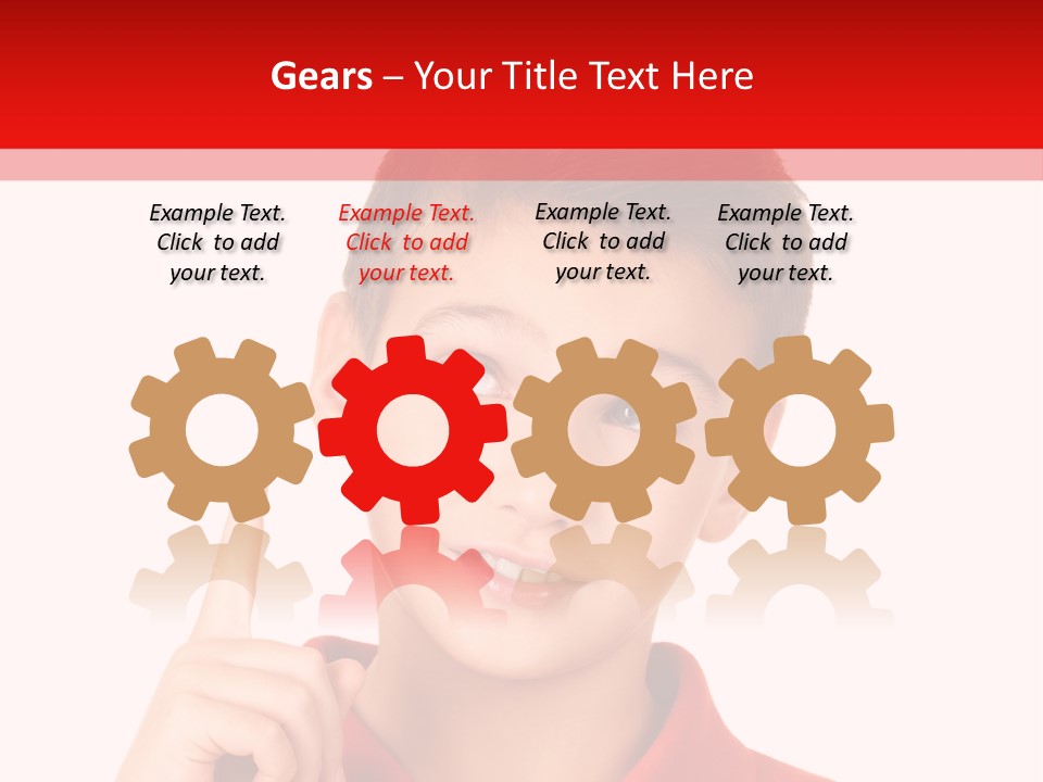 Happiness Handsome Cute PowerPoint Template