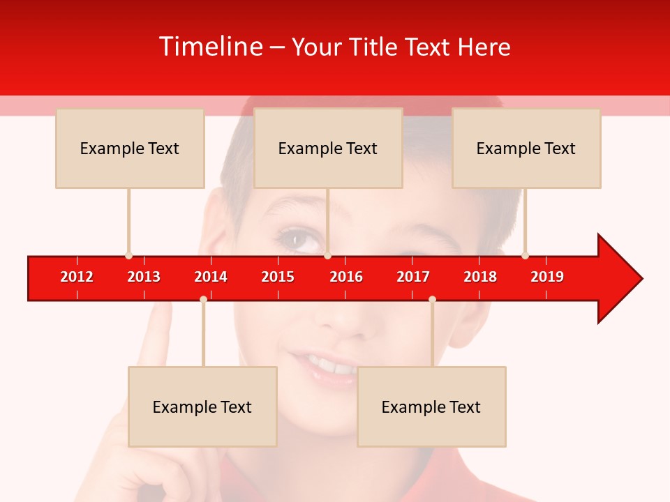 Happiness Handsome Cute PowerPoint Template