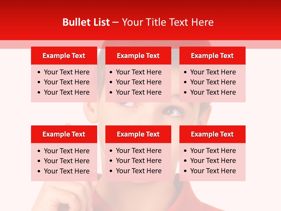 Happiness Handsome Cute PowerPoint Template