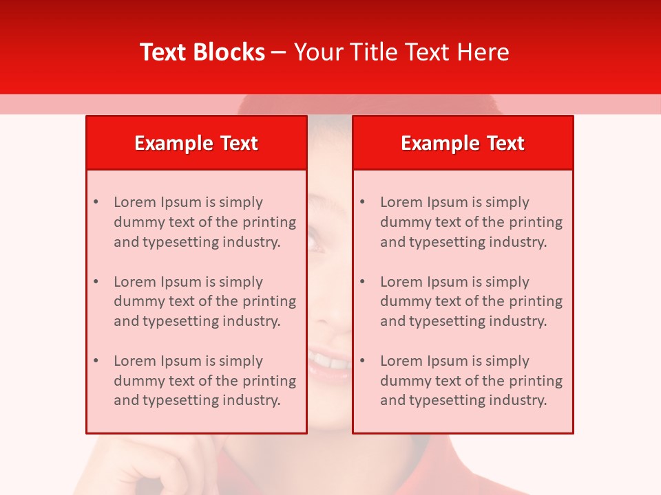 Happiness Handsome Cute PowerPoint Template