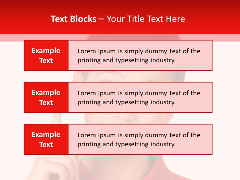 Happiness Handsome Cute PowerPoint Template