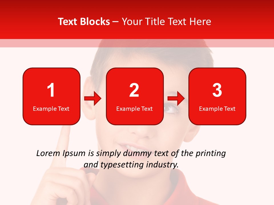 Happiness Handsome Cute PowerPoint Template