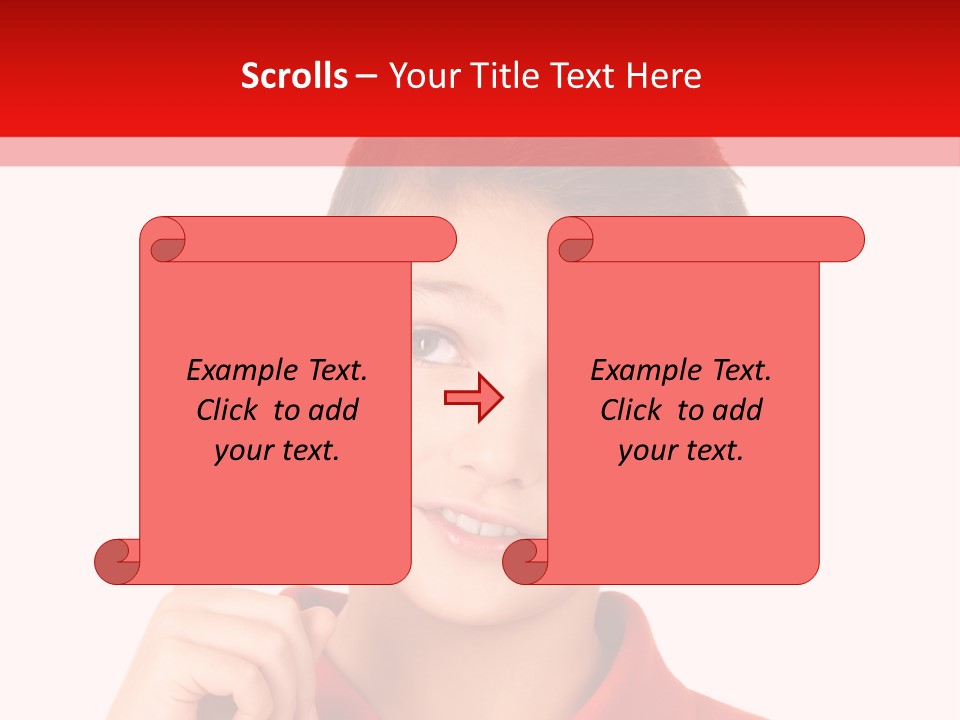Happiness Handsome Cute PowerPoint Template
