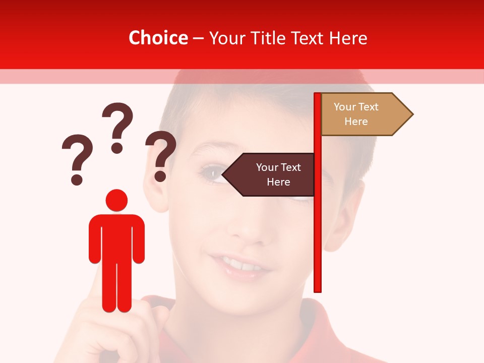 Happiness Handsome Cute PowerPoint Template