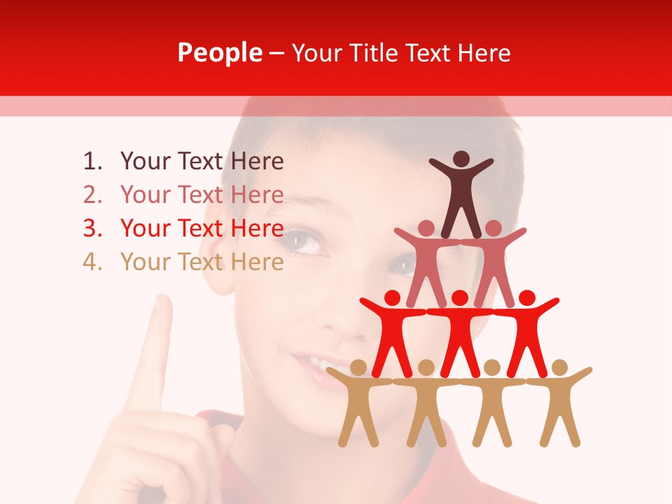 Happiness Handsome Cute PowerPoint Template