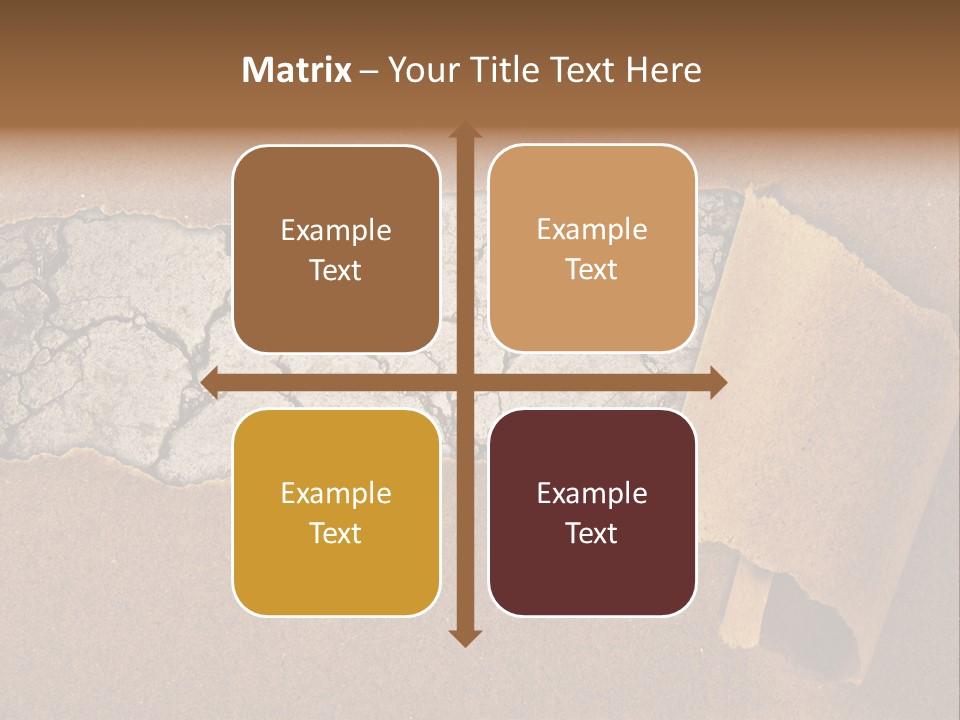 Hidden Grass Torn PowerPoint Template