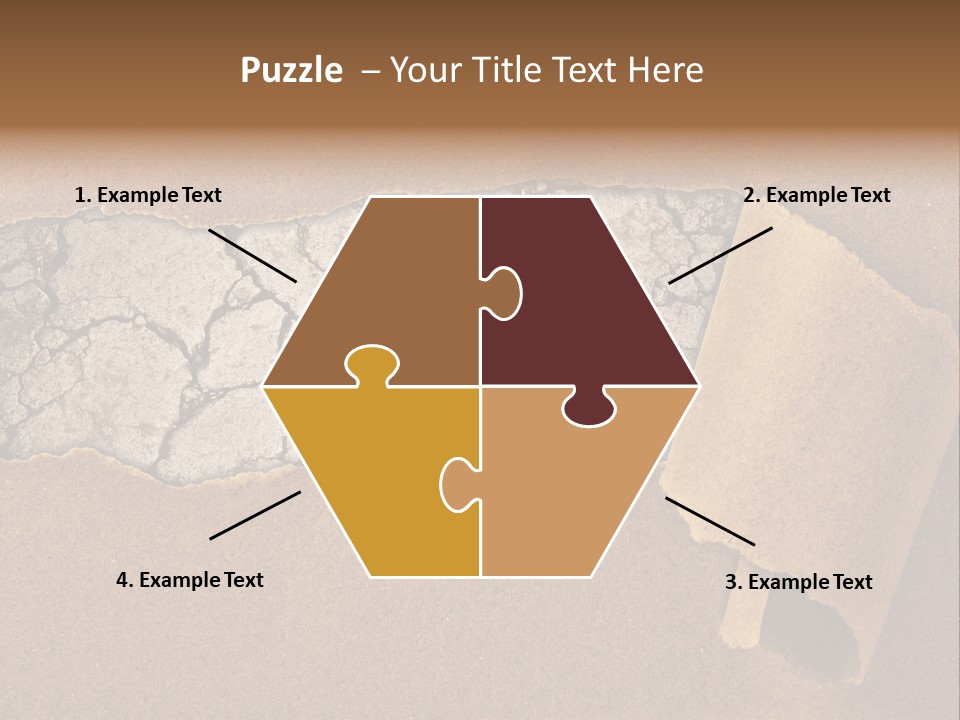 Hidden Grass Torn PowerPoint Template