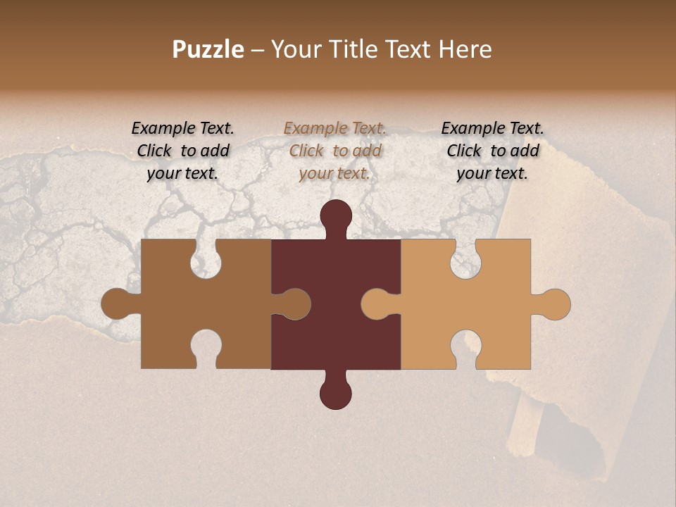 Hidden Grass Torn PowerPoint Template