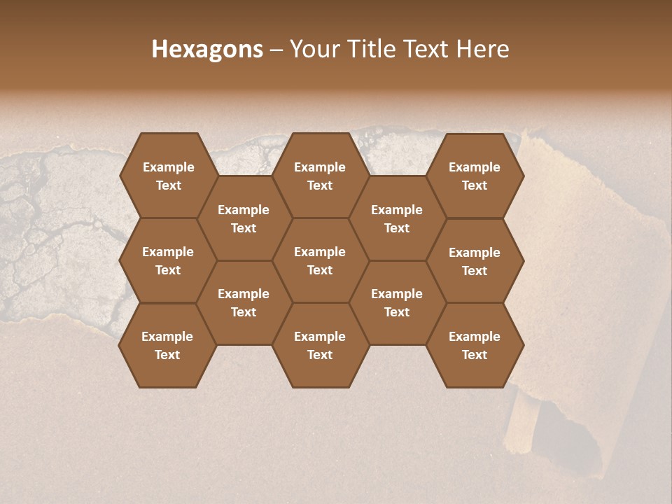 Hidden Grass Torn PowerPoint Template