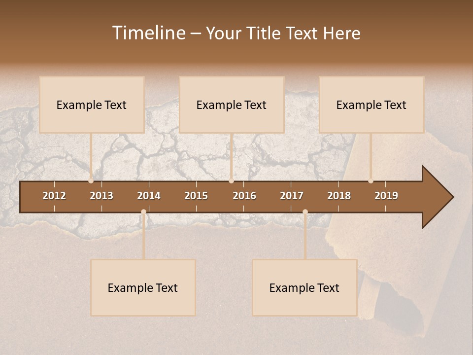 Hidden Grass Torn PowerPoint Template