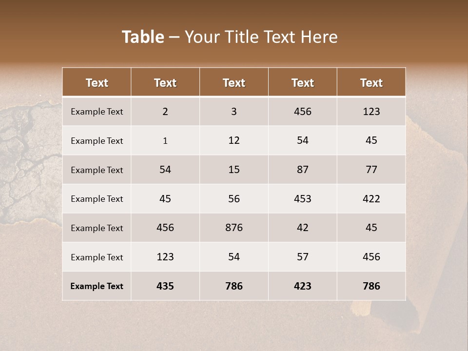 Hidden Grass Torn PowerPoint Template