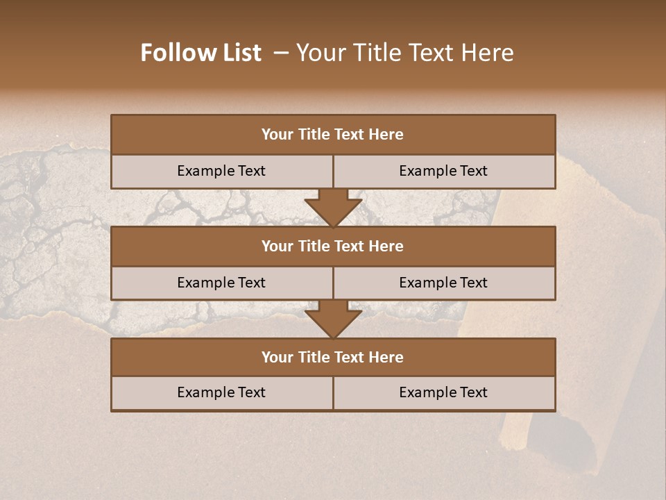 Hidden Grass Torn PowerPoint Template