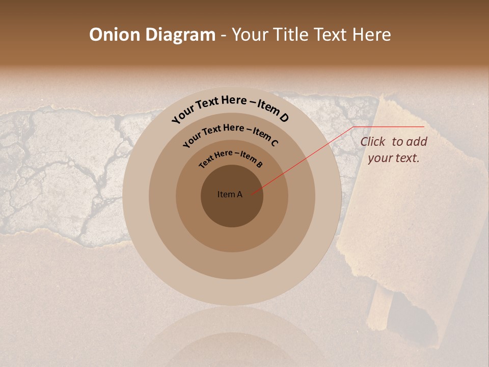 Hidden Grass Torn PowerPoint Template