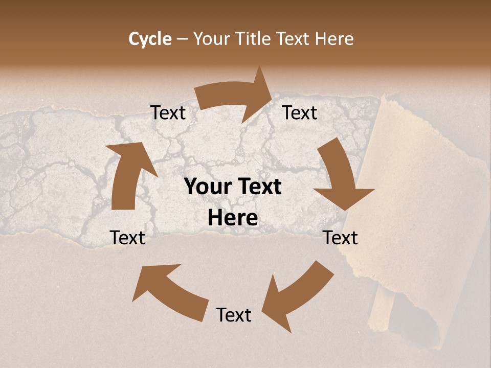 Hidden Grass Torn PowerPoint Template