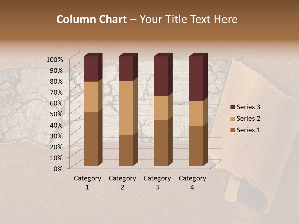 Hidden Grass Torn PowerPoint Template