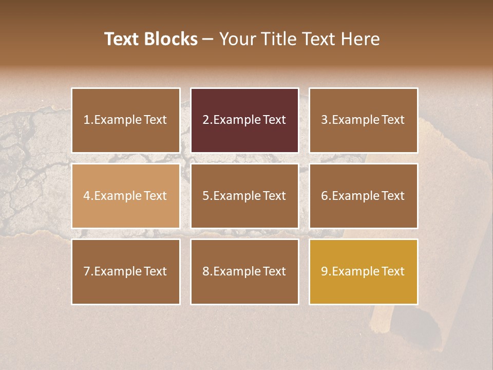 Hidden Grass Torn PowerPoint Template