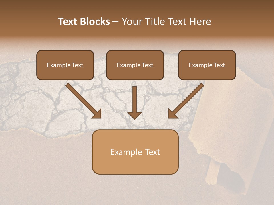 Hidden Grass Torn PowerPoint Template