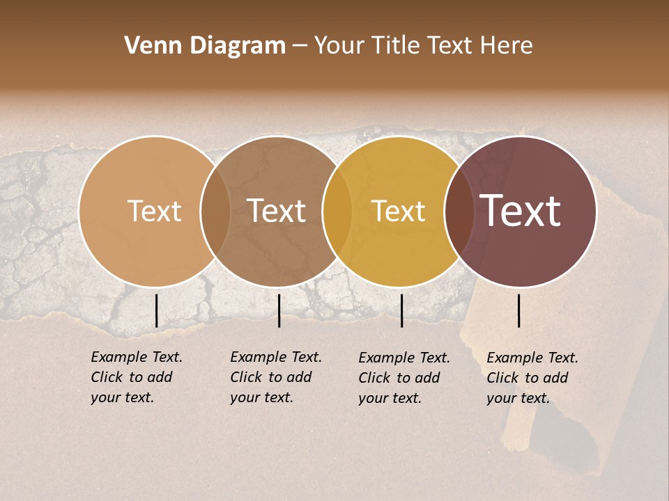 Hidden Grass Torn PowerPoint Template