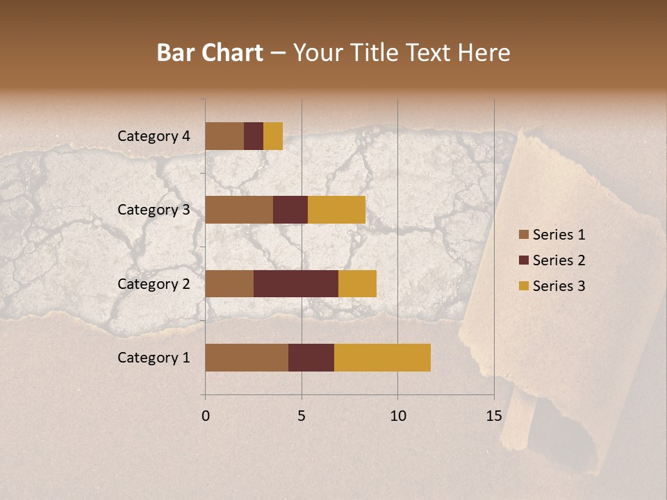 Hidden Grass Torn PowerPoint Template