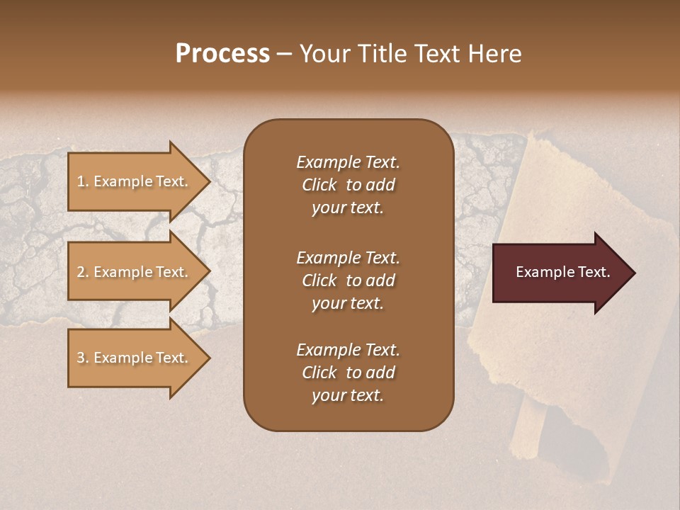 Hidden Grass Torn PowerPoint Template