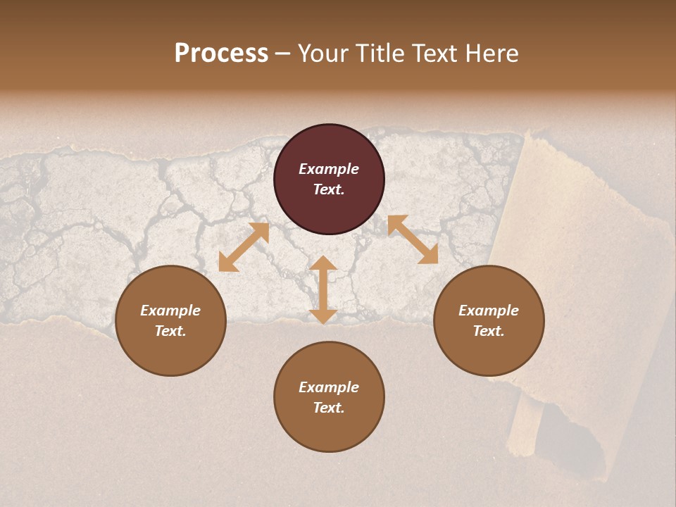 Hidden Grass Torn PowerPoint Template