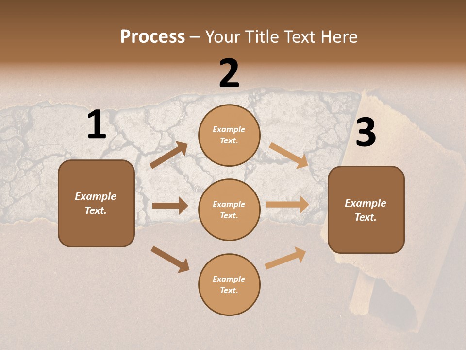 Hidden Grass Torn PowerPoint Template