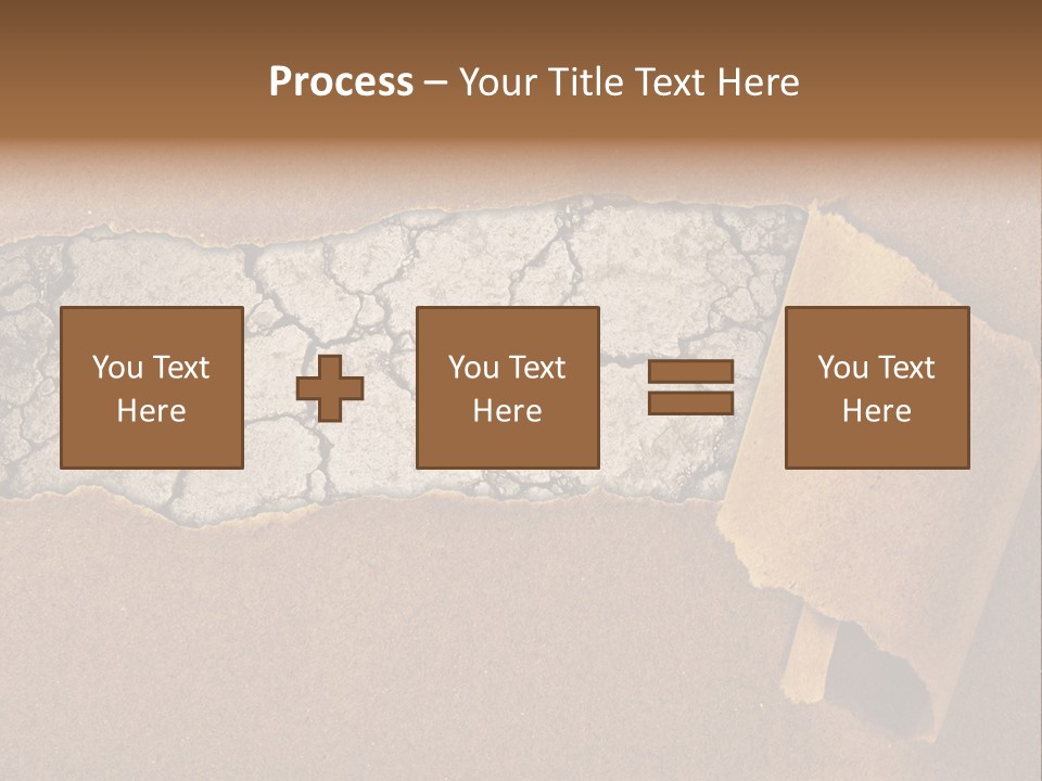 Hidden Grass Torn PowerPoint Template