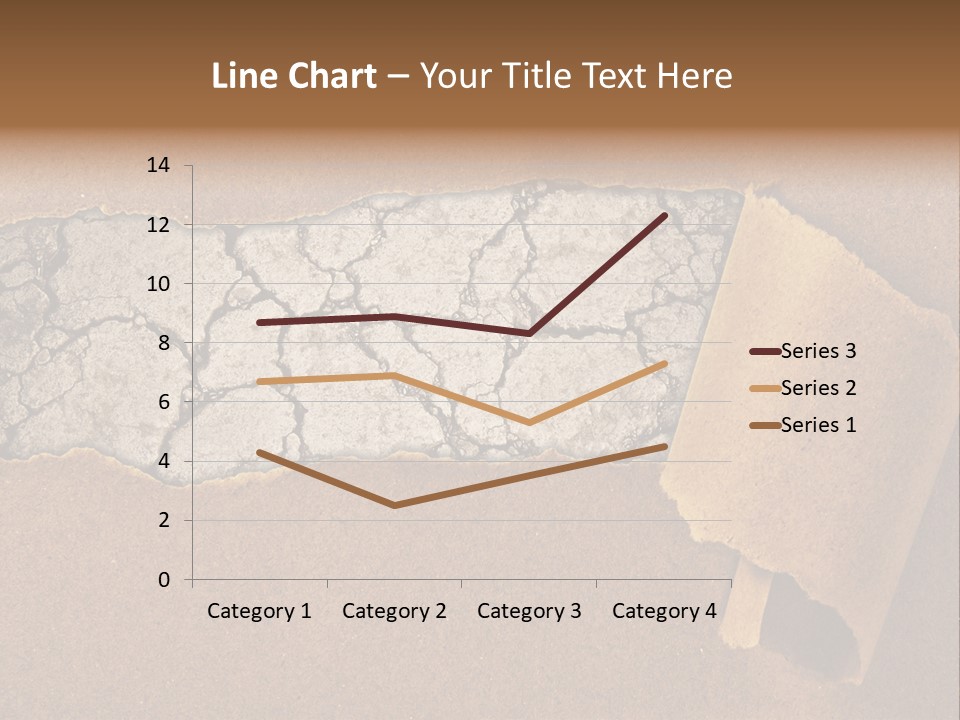 Hidden Grass Torn PowerPoint Template