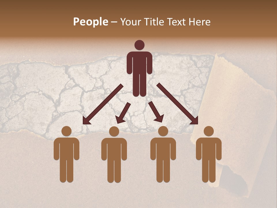 Hidden Grass Torn PowerPoint Template