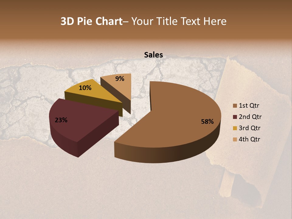 Hidden Grass Torn PowerPoint Template