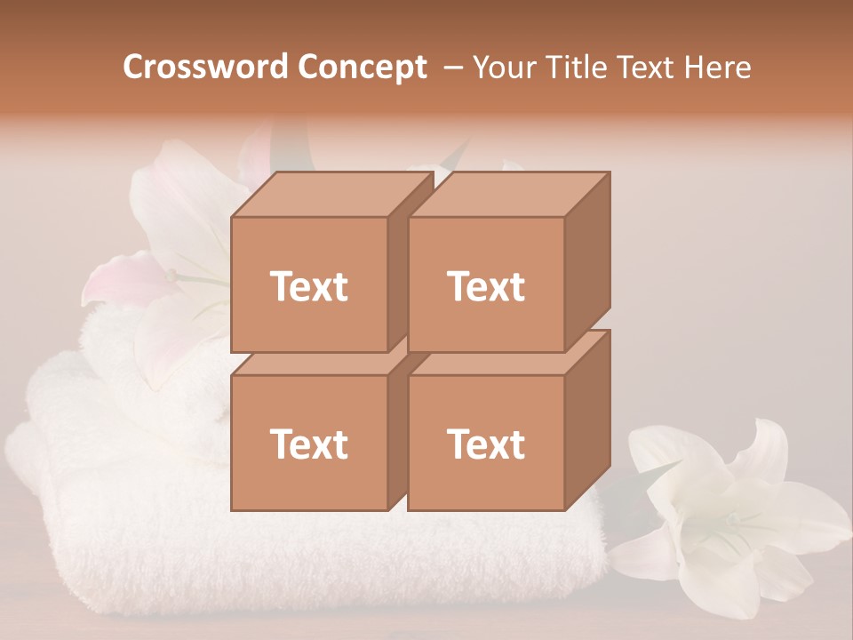 Fabric Stacked Dry PowerPoint Template