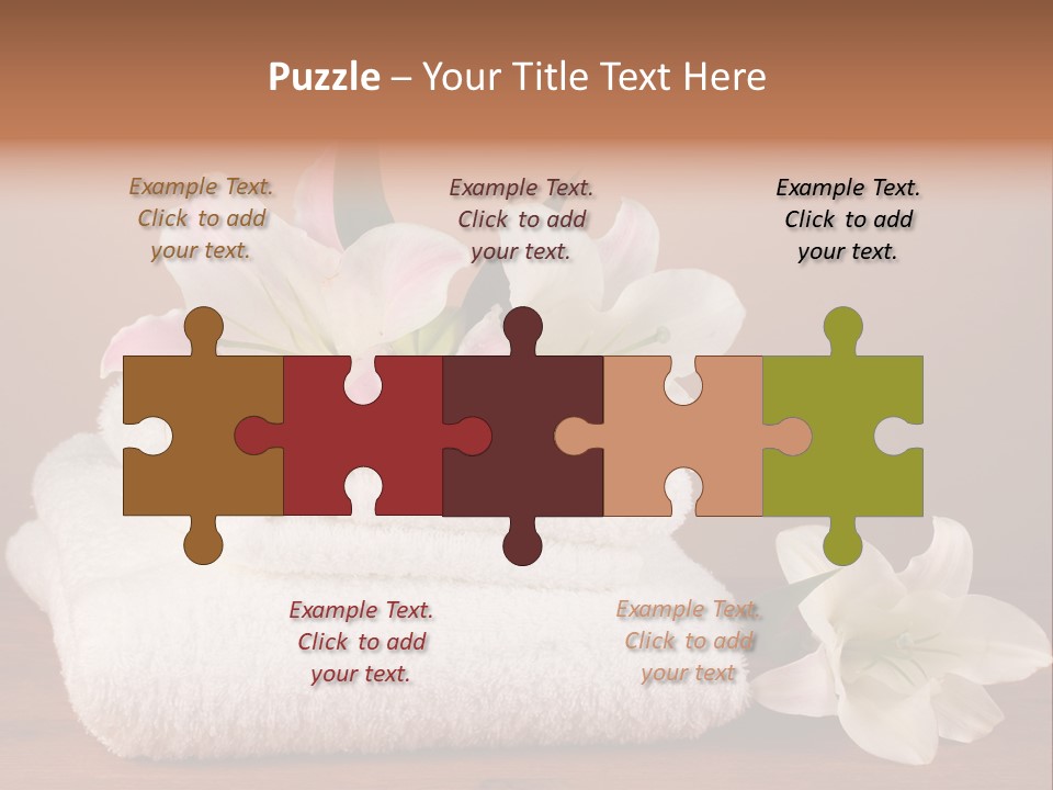 Fabric Stacked Dry PowerPoint Template