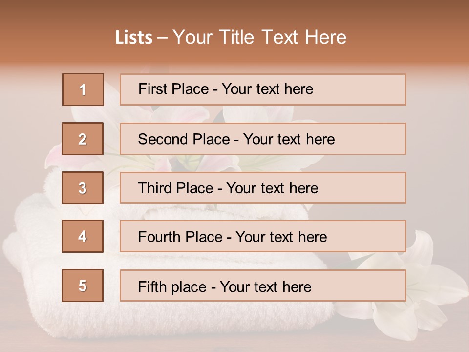 Fabric Stacked Dry PowerPoint Template