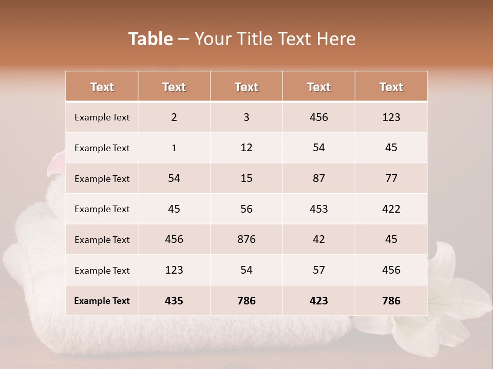 Fabric Stacked Dry PowerPoint Template