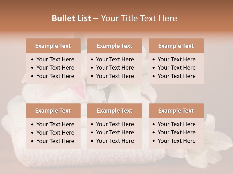 Fabric Stacked Dry PowerPoint Template