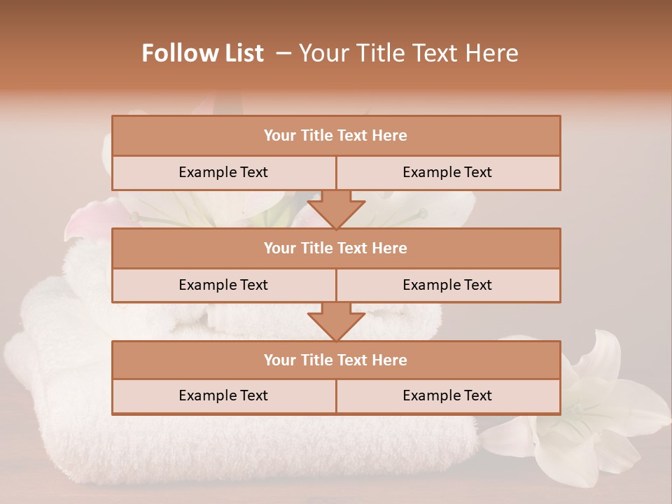 Fabric Stacked Dry PowerPoint Template