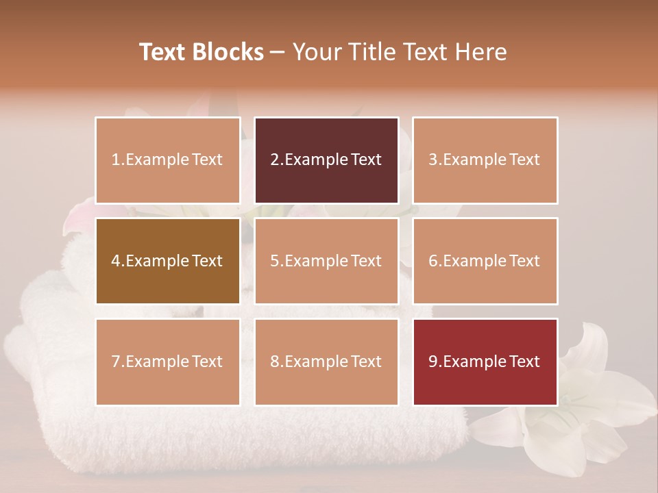 Fabric Stacked Dry PowerPoint Template