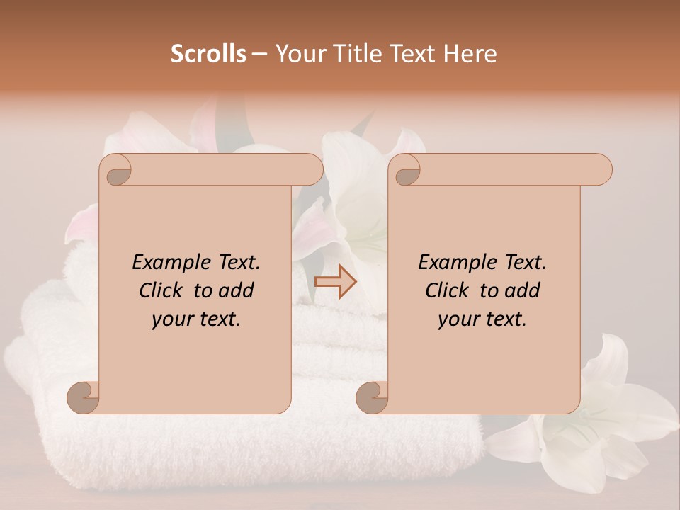Fabric Stacked Dry PowerPoint Template