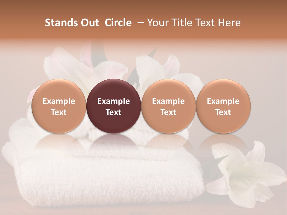 Fabric Stacked Dry PowerPoint Template