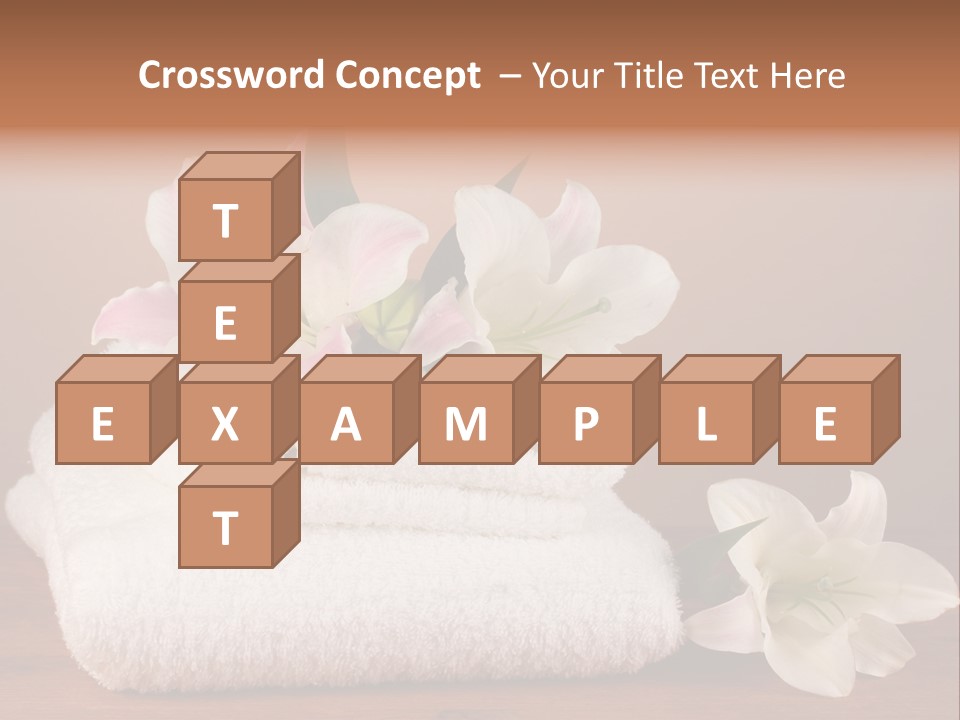 Fabric Stacked Dry PowerPoint Template