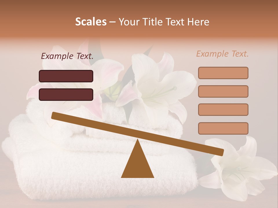 Fabric Stacked Dry PowerPoint Template